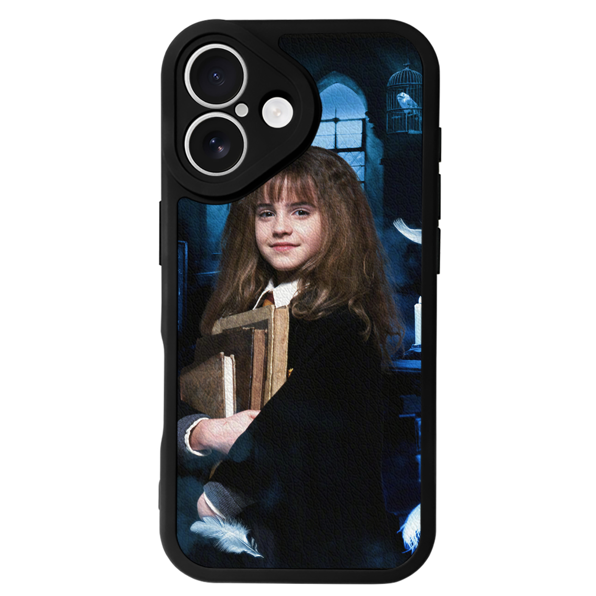 （画像用） Harry Potter ハリー・ポッターシリーズ 【iPhone 16シリーズ対応】シリコンスマホケース（レザー調） 材質：シリコン